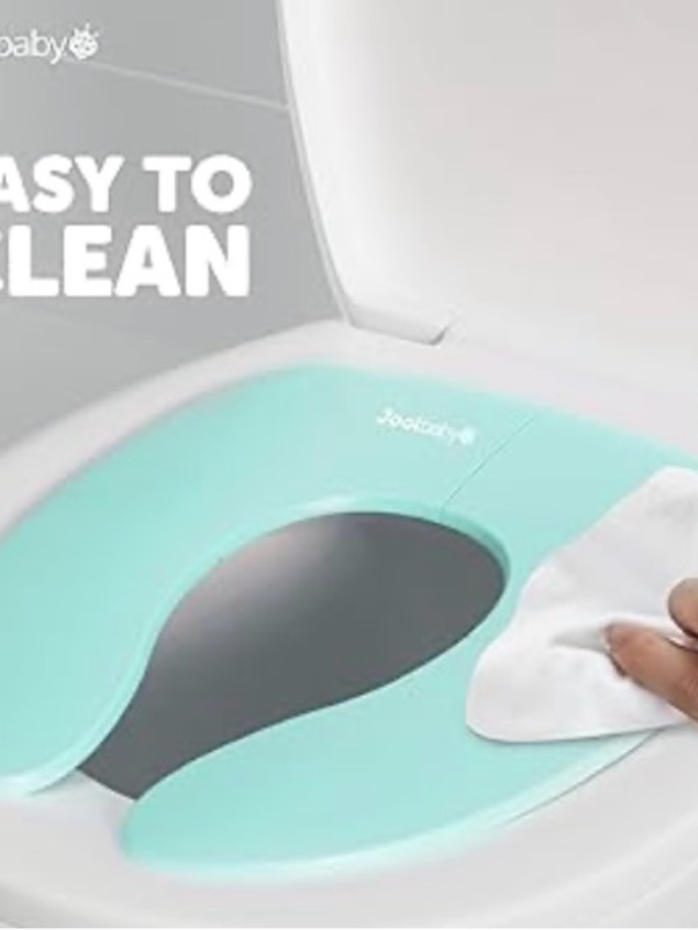 Jool Baby Folding Travel Potty Training Seat for Toddlers Aqua Color